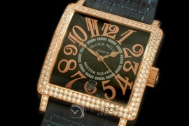 FMMSQ00122D Men Master Square RG/LE RG Black Num Asian 2836