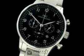 IWPG20014S Portuguese Chrono SS/SS Black Jap OS20