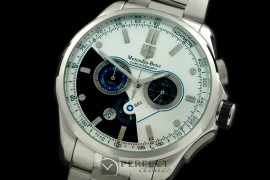 TG-SLS-101S Mercedes SLS Chrono SS/SS White Jap OS2Quartz