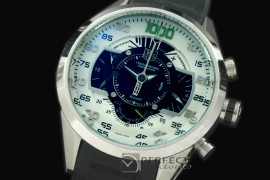 TGMK10019 Mikrometer Chrono SS/RU White/Black/Green Jap OS2Qua