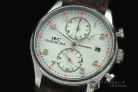 IWPG10131 Portuguese Chrono Date SS/LE White Jap OS20