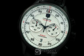 TG-50-121R Carrera 50yrs Chrono PVD/RU White Jap OS2Quartz