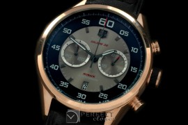 TG-50-115R Carrera 50yrs Chrono RG/RU Black/Grey Jap OS2Quartz