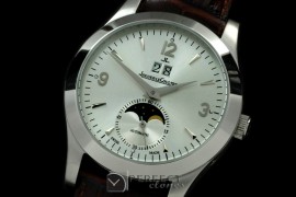 JL00066 Master Big Date/Day Phase SS/LE White Asian 2813