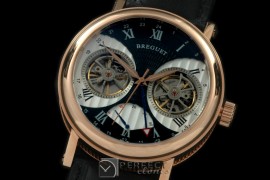 BR00049 Power Reserve/GMT Duo Tourbillon RG/LE Black Asian 2813