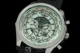 BLB06-101R Bentley Unitime Chrono SS/RU White Jap OS2Qtz