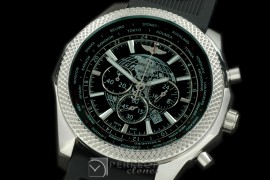BLB06-102R Bentley Unitime Chrono SS/RU Black Jap OS2Qtz