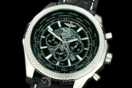 BLB06-102L Bentley Unitime Chrono SS/LE Black Jap OS2Qtz
