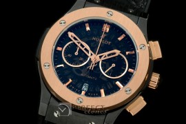 HBFSC10027 Classic Fusion Chrono PVD/RG/LE Blk Jap Quartz