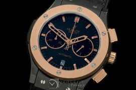 HBFSC10026 Classic Fusion Chrono PVD/RG/LE Blk CF Jap Quartz