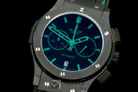 HBFSC10035 Classic Fusion Chrono PVD/LE All Blk Green Jap Quartz