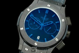 HBFSC10034 Classic Fusion Chrono PVD/LE All Blk Blue Jap Quartz