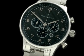IWPG20015S Portuguese Chrono SS/SS Black Jap OS20