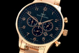 IWPG20018S Portuguese Chrono RG/RG Black Jap OS20