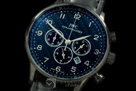 IWPG20020L Portuguese Chrono PVD/LE Black Jap OS20