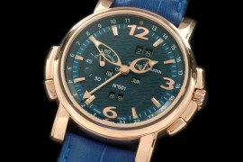 UNCLP10018 Perpetual Calender RG/LE Blue Asian 2813 23J