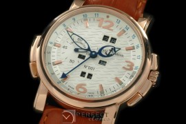 UNCLP10015 Perpetual Calender RG/LE White Asian 2813 23J