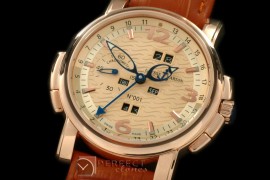 UNCLP1002Perpetual Calender RG/LE Gold Asian 2813 23J