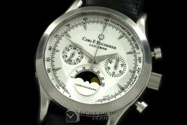 CFB10016 Chronographe/Day Phase SS/LE White Venus 75 H/W