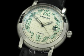 APGL00111 Jules Audemars Globe SS/LE White Asian 2824