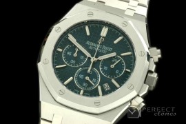 APROC02003 Royal Oak Chrono SS/SS Blue Jap OS2Quartz