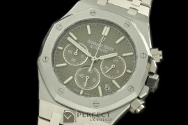 APROC02004 Royal Oak Chrono SS/SS Grey Jap OS2Quartz