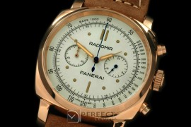 PN51802 Radiomir 194Chrono RG/LE White Jap OS2Quartz