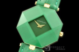 CE10014 Empire Ladies RG/LE Green Swiss Qtz