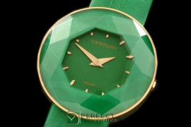 CE10034 Couture Ladies RG/LE Green Swiss Qtz