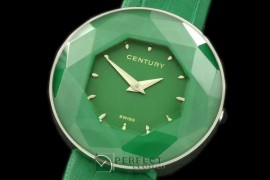 CE10024 Couture Ladies SS/LE Green Swiss Qtz