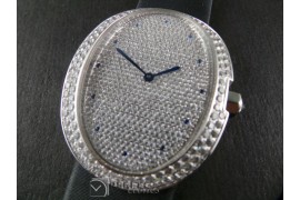 CARBG00103 Baignoire Ladies SS/ST Diam/Ruby Swiss Quartz