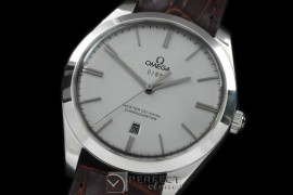 OMDE00051 Deville Tresor SS/LE White Miyota 8205