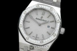 APLD01001D Royal Oak Ladies SS/SS White S-Qtz