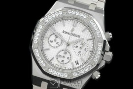 APROC02001D Royal Oak Chrono SS/SS White Jap OS2Quartz