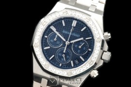 APROC02003D Royal Oak Chrono SS/SS Blue Jap OS2Quartz