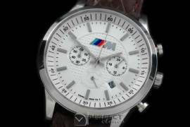TG-BMW-111 Carrera/BMW Chrono SS/LE White Jap OS2Quartz