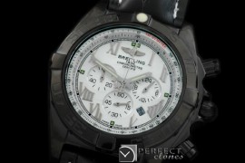 BLB01-30056L Chronomat B01 PVD/LE White Roman Jap OS2Qtz