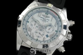 BLB01-30006R Chronomat B01 SS/RU White Roman Jap OS2Qtz