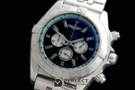 BLB01-30002S Chronomat B01 SS/SS Black Stick Jap OS2Qtz