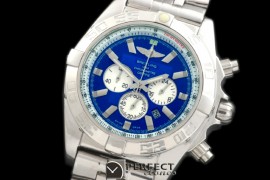 BLB01-30003S Chronomat B01 SS/SS Blue Stick Jap OS2Qtz