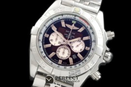 BLB01-30004S Chronomat B01 SS/SS Brown Stick Jap OS2Qtz