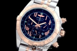 BLB01-30017S Chronomat B01 SS/YG TT Black Roman Jap OS2Qtz