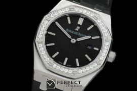 APLD01002DA Royal Oak Ladies SS/LE Black S-Qtz