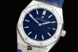 APLD01003DA Royal Oak Ladies SS/LE Blue S-Qtz