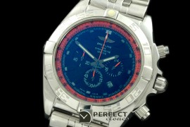 BLB01-40002S Chronomat B01 SS/SS Blue/Orange Stick Jap OS2Qtz