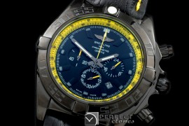 BLB01-40011L Chronomat B01 PVD/RU Blue/Yellow Stick Jap OS2Qtz