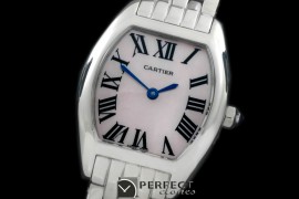 CAR-TOR-102 Tortue De Cartier SS/SS M-Pink Swiss Quartz