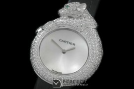 CARBP01001 Panthere de Cartier Ladies SS/LE Silk Swiss Qtz