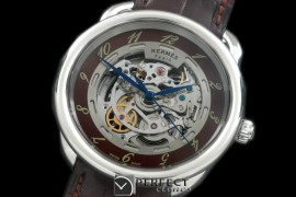 HE00802 Arceau Skeleton SS/LE Brown Asian 2824