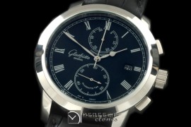 GL00072 Senator Chrono SS/LE Black OS2Quartz